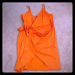 Boohoo Wrap Dress